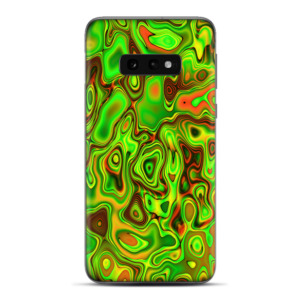 Green Glass Trippy Psychedelic | Skin For Samsung Galaxy S10e on Sale