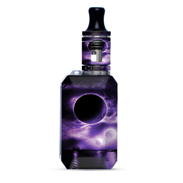 Eclipsed Moon Purple Sky | Skin For VooPoo Drag Baby Trio For Cheap