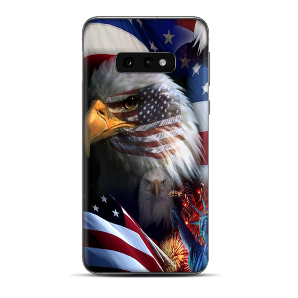 Usa Bald Eagle In Flag | Skin For Samsung Galaxy S10e Hot on Sale