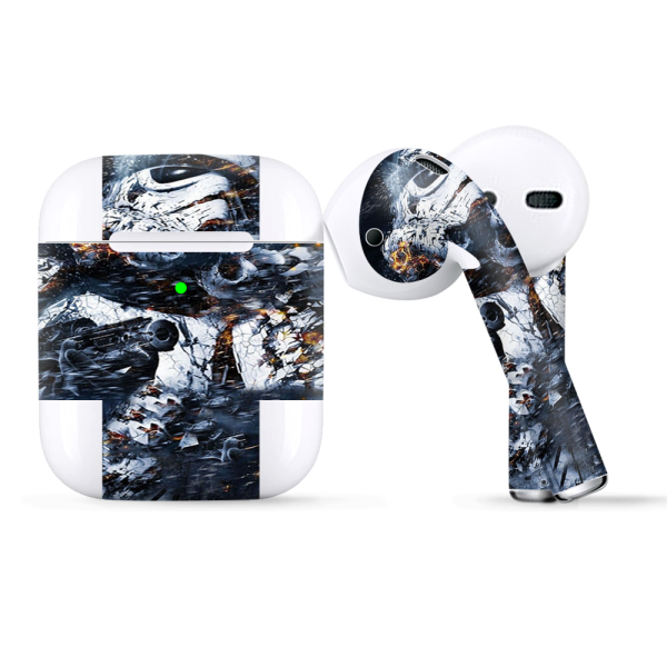Crazy Storm Guy | Skin For Apple AirPods Fashion