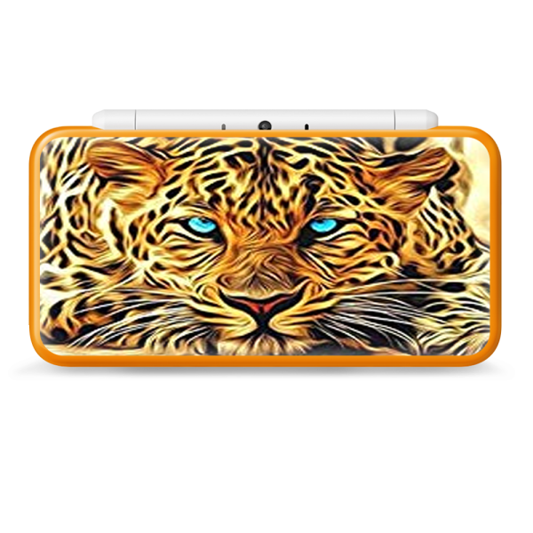 Leopard With Blue Eyes | Skin For Nintendo 2DS XL Online now