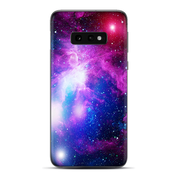 Stars Galaxy Red Blue Purple Gasses | Skin For Samsung Galaxy S10e Fashion