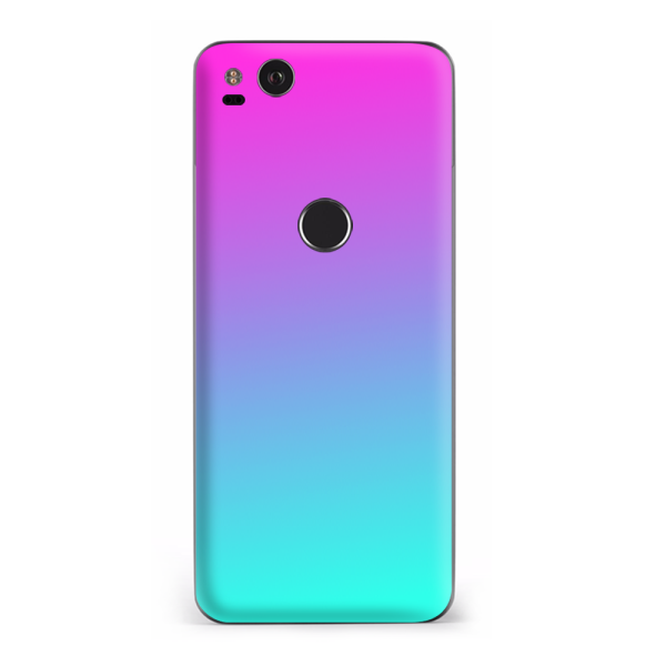 Hombre Pink Purple Teal Gradient | Skin For Google Pixel 2 Fashion