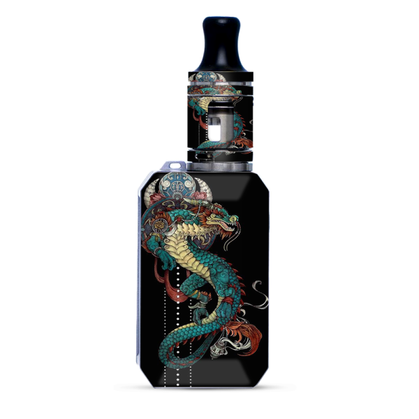 Dragon Japanese Style Tattoo | Skin For VooPoo Drag Baby Trio Supply