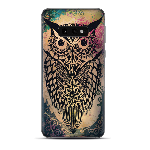 Tribal Abstract Owl | Skin For Samsung Galaxy S10e Online Sale