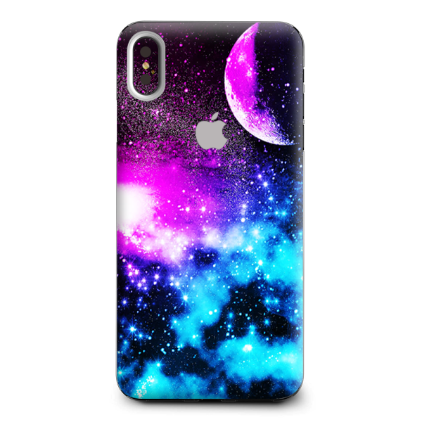 Galaxy Fluorescent Apple iPhone XS Max Skin Supply