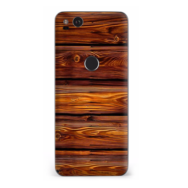 Red Deep Mahogany Wood Pattern | Skin For Google Pixel 2 Online now