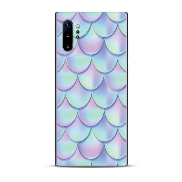 Mermaid Scales Blue Pink | Skin For Samsung Galaxy Note 10 Plus Hot on Sale