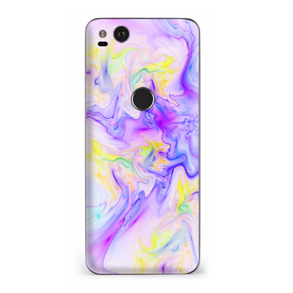 Pastel Marble Resin Pink Purple Swirls | Skin For Google Pixel 2 Fashion