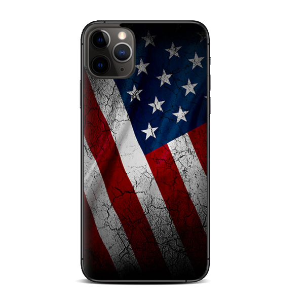 American Flag Distressed Wave | Skin For Apple iPhone 11 Pro Cheap