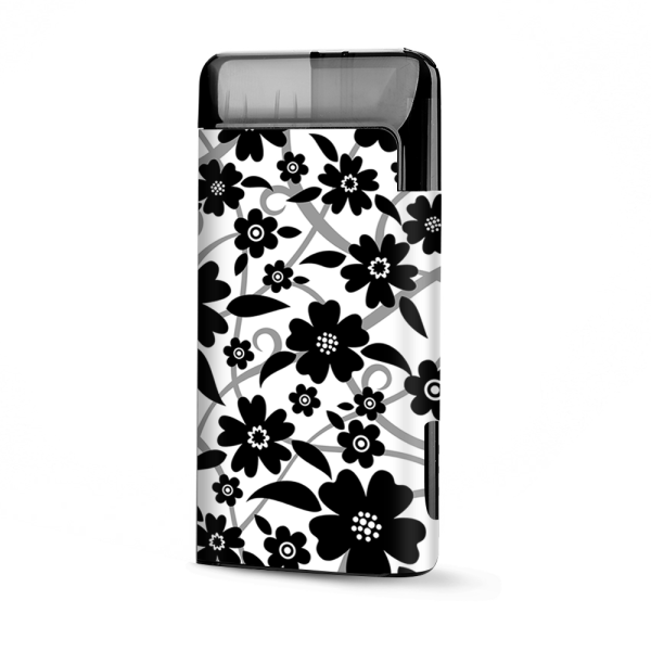 Black White Flower Print | Skin For Suorin Air Plus For Sale
