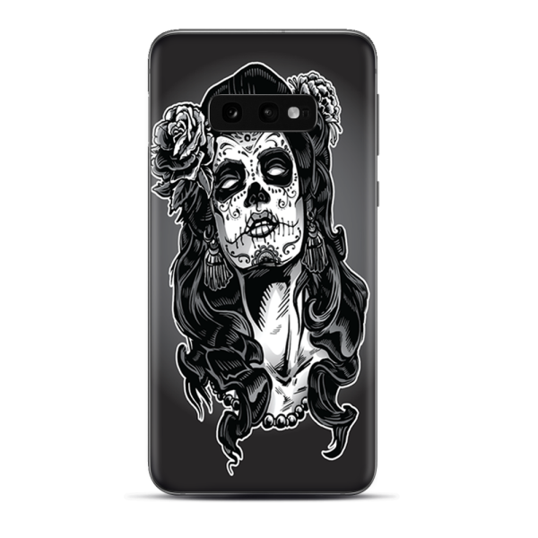 Sugar Skull Girl Dia De Los Meurtos | Skin For Samsung Galaxy S10e Online Hot Sale