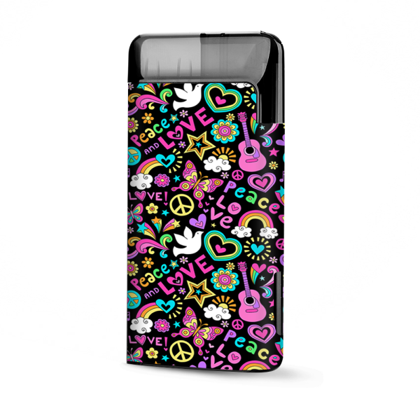 Peace And Love Guitar Rainbow | Skin For Suorin Air Plus Cheap