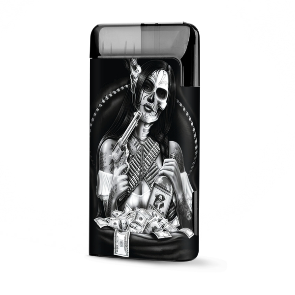 Skull Girl Gangster | Skin For Suorin Air Plus Cheap
