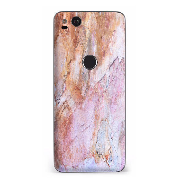 Rose Peach Pink Marble Pattern | Skin For Google Pixel 2 Online now