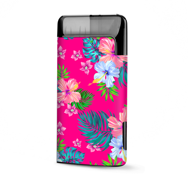 Pink Neon Hibiscus Flowers | Skin For Suorin Air Plus Cheap