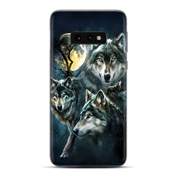 3 Wolves Moonlight | Skin For Samsung Galaxy S10e Supply