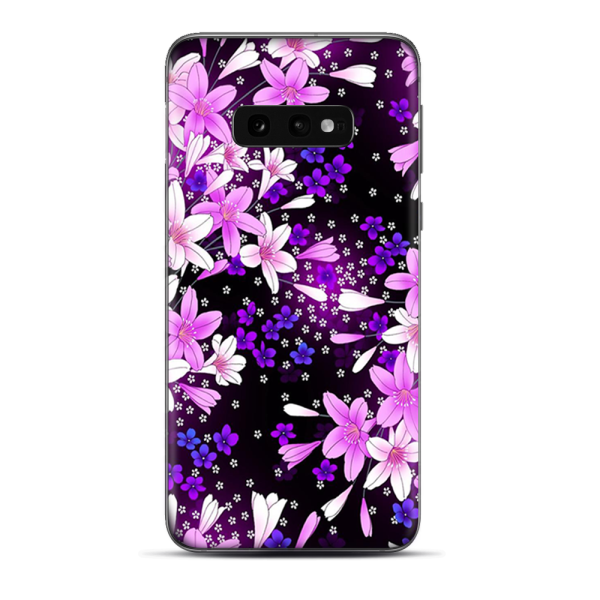 Purple Pink Colorful Flowers Lillies | Skin For Samsung Galaxy S10e Supply