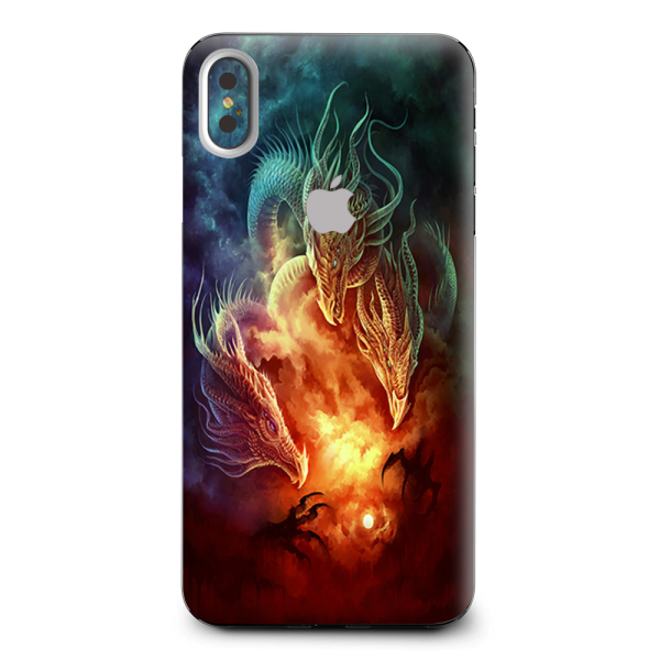 Dragons Fireball Magic Apple iPhone XS Max Skin For Cheap
