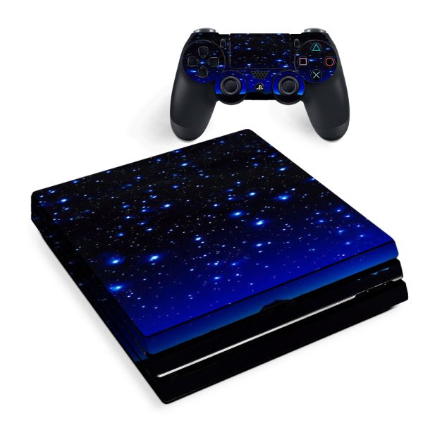 Star Shower Falling Meteors Sony PS4 Pro Skin Cheap