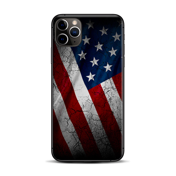 American Flag Distressed Wave | Skin For Apple iPhone 11 Pro Max Discount