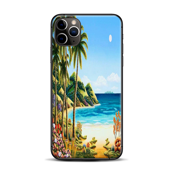 Beach Water Palm Trees | Skin For Apple iPhone 11 Pro Max on Sale