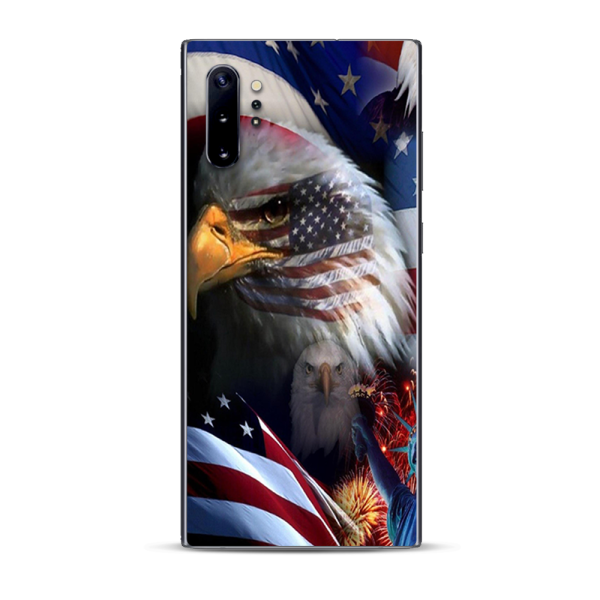 Usa Bald Eagle In Flag | Skin For Samsung Galaxy Note 10 Plus Supply