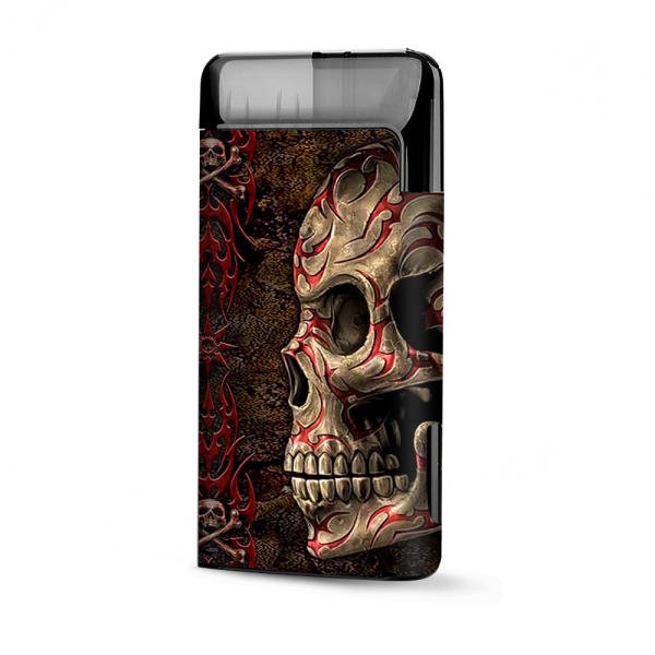 Wicked Evil Tribal Skull Tattoo | Skin For Suorin Air Plus Fashion