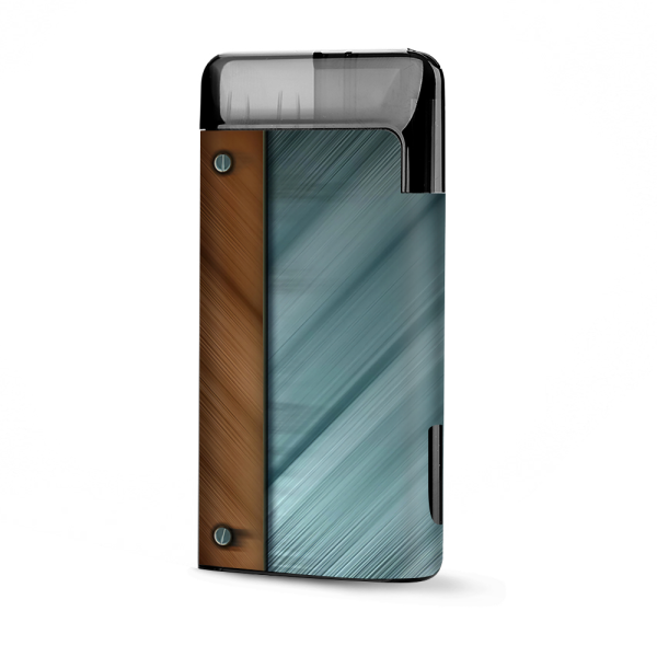 Blue Brown Rivets Metal Panel | Skin For Suorin Air Plus Online Hot Sale
