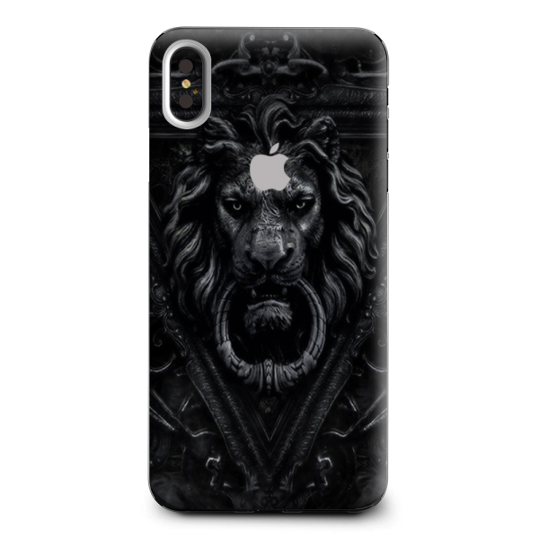 Gothic Lion Door Knocker Apple iPhone XS Max Skin Cheap