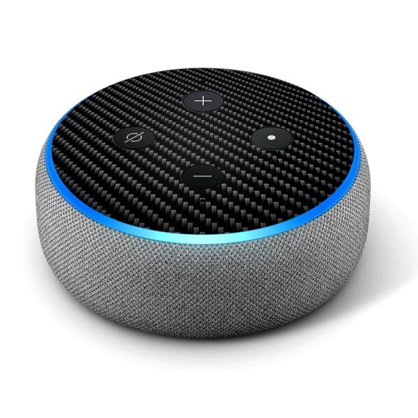 Carbon Fiber Graphite Fibre | Skin For Amazon Echo Dot 3rd Generation Cheap