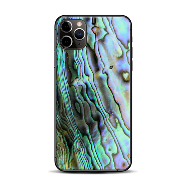 Abalone Ripples Green Blue Purple | Skin For Apple iPhone 11 Pro Max For Cheap