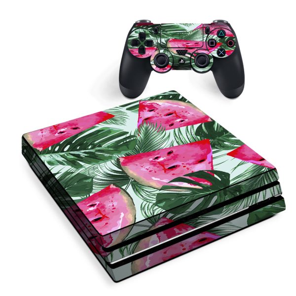 Watermelon Pattern Palm Sony PS4 Pro Skin Online