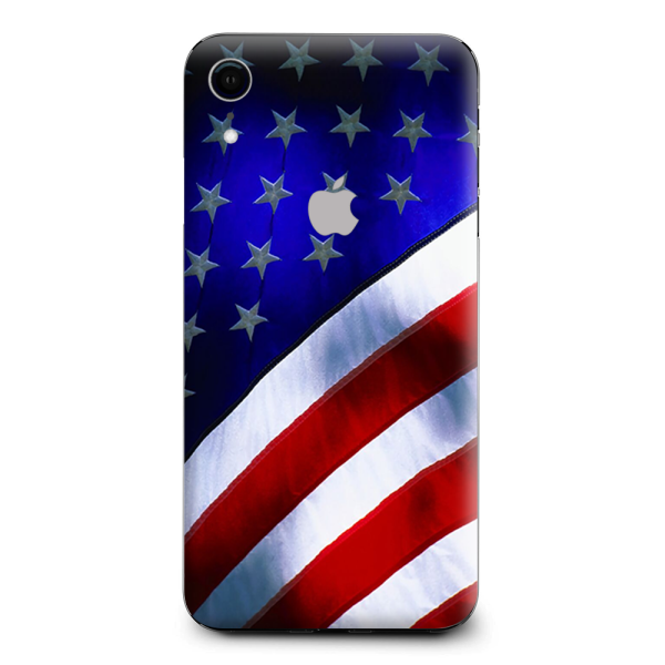 American Flag Waving Usa Pride Proud Apple iPhone XR Skin on Sale