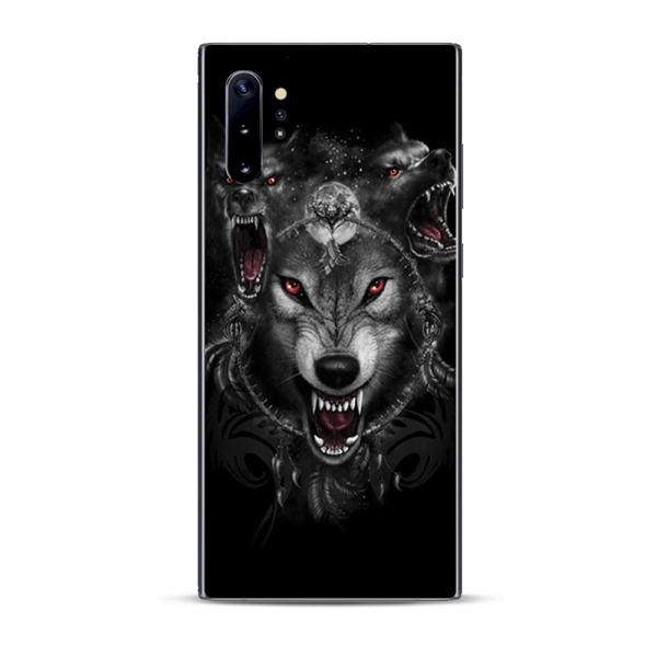 Angry Wolves Pack Howling | Skin For Samsung Galaxy Note 10 Plus For Cheap