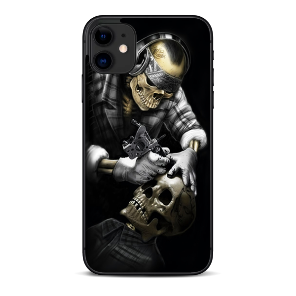 Skeleton Tattooer | Skin For Apple iPhone 11 Fashion