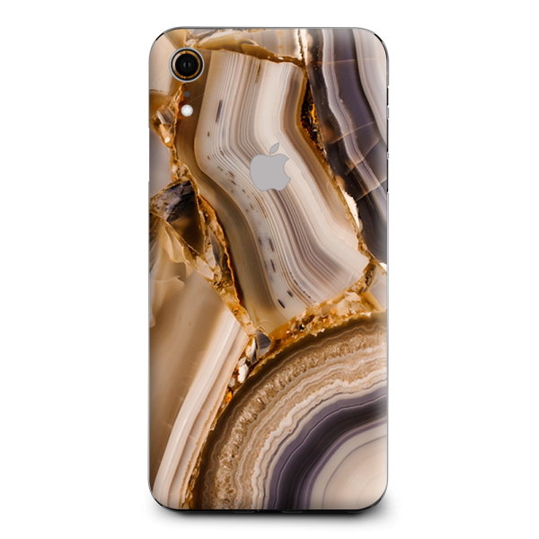 Rock Disection Geode Precious Stone Apple iPhone XR Skin Supply