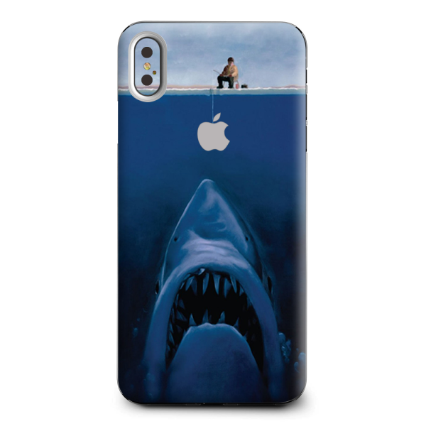 Jaws Great White Under Boat Apple iPhone XS Max Skin Discount