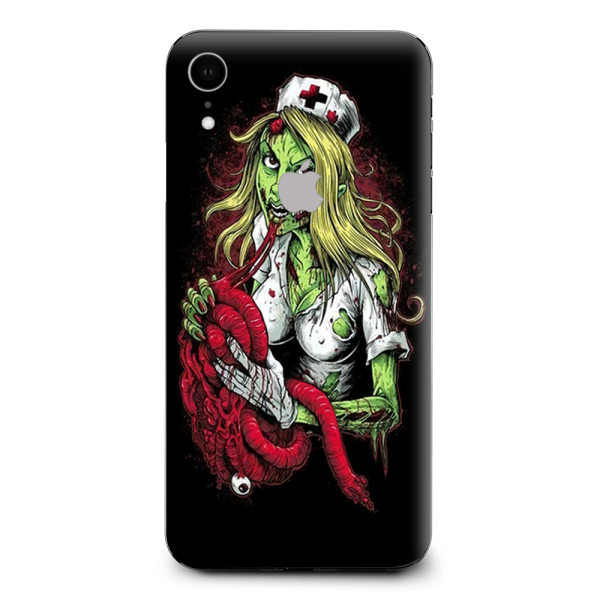 Zombie Nurse Eating Flesh Apple iPhone XR Skin Supply