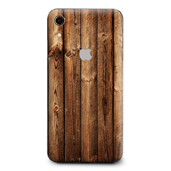 Wood Panels Cherry Oak Apple iPhone XR Skin For Sale