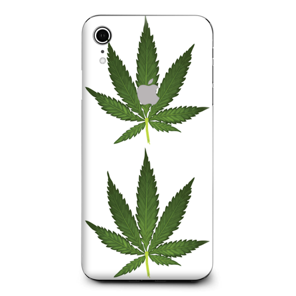 Pot Leaf Weed Marijuana Bud Apple iPhone XR Skin Online Sale