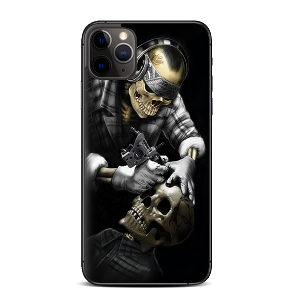 Skeleton Tattooer | Skin For Apple iPhone 11 Pro For Sale