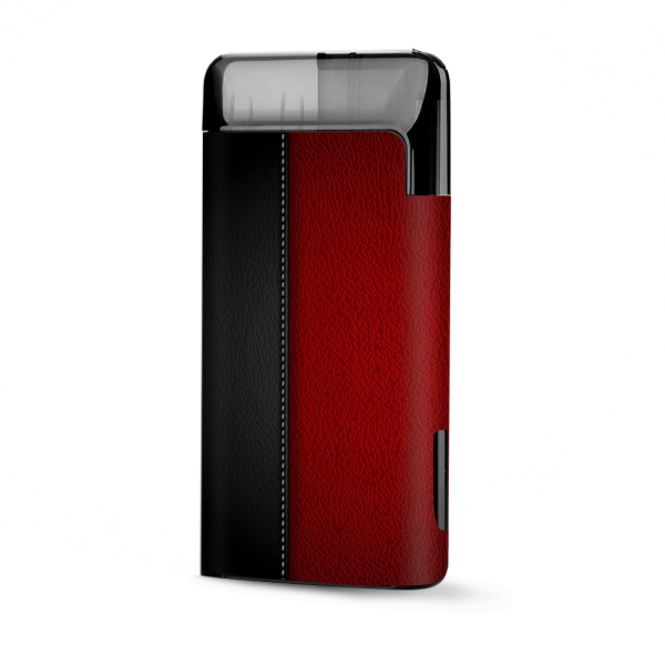 Black And Red Leather Pattern | Skin For Suorin Air Plus Online Sale