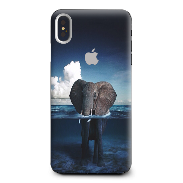Elephant Under Water Apple iPhone XS Max Skin For Sale