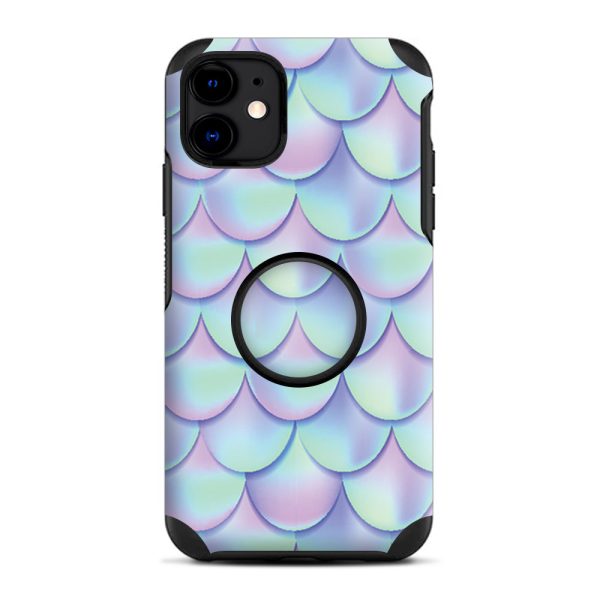 Mermaid Scales Blue Pink | Skin For Otter Pop Symmetry for iPhone 11 Fashion