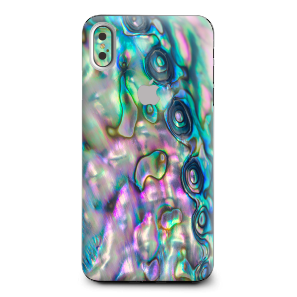 Abalone Shell Pink Green Blue Opal Apple iPhone XS Max Skin Online