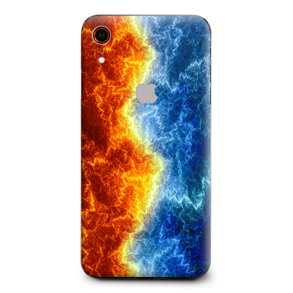 Fire And Ice Apple iPhone XR Skin Online now