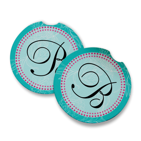 Monogram B | Car Coaster Online now