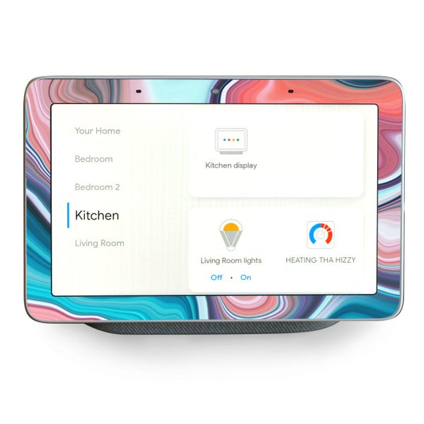 Geode Stone Rock Swirl Mix Google Home Hub Skin Online