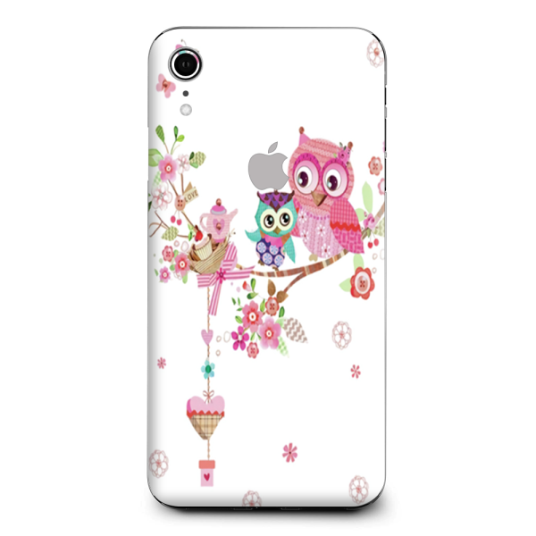 Owls In Tree Teacup Cupcake Apple iPhone XR Skin Fashion